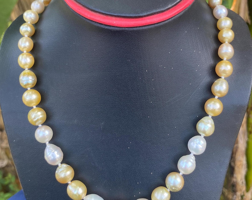 South Sea Baroque Pearl Necklace