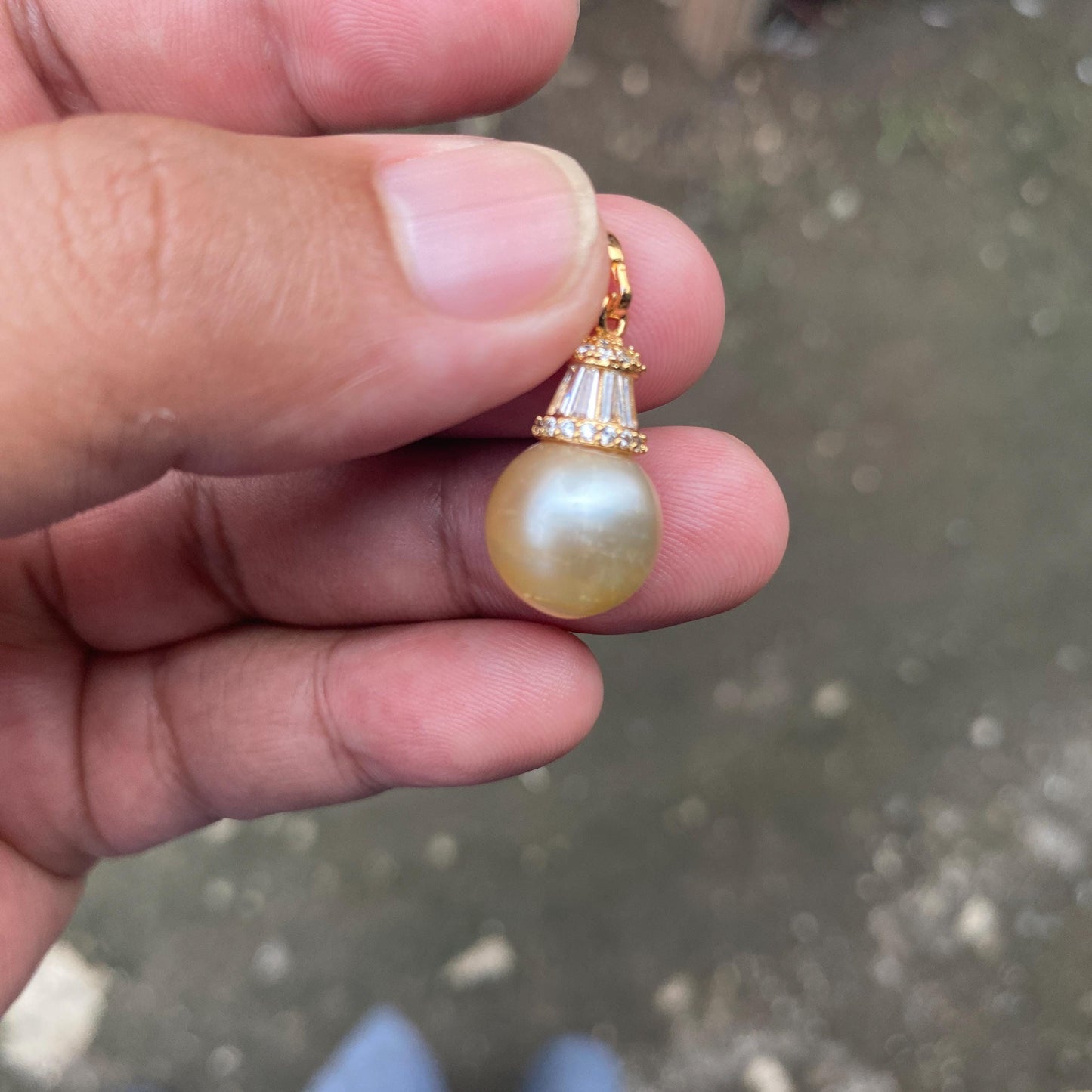 Real south sea pearl saltwater pearl seawater pearl Pendant ( NOV-4)