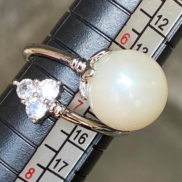 South sea Pearl Seawater Saltwater Pearl Ring Size 15 (CW-2) BoZorX