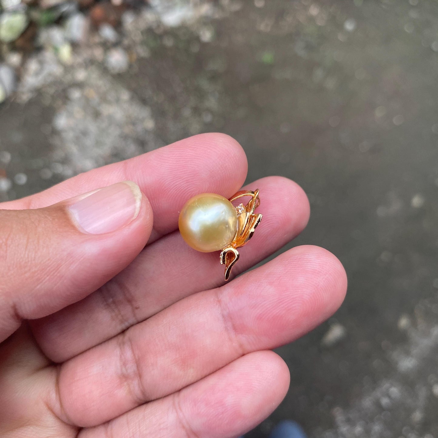 Real south sea pearl saltwater pearl seawater pearl Pendant ( NOV-2)