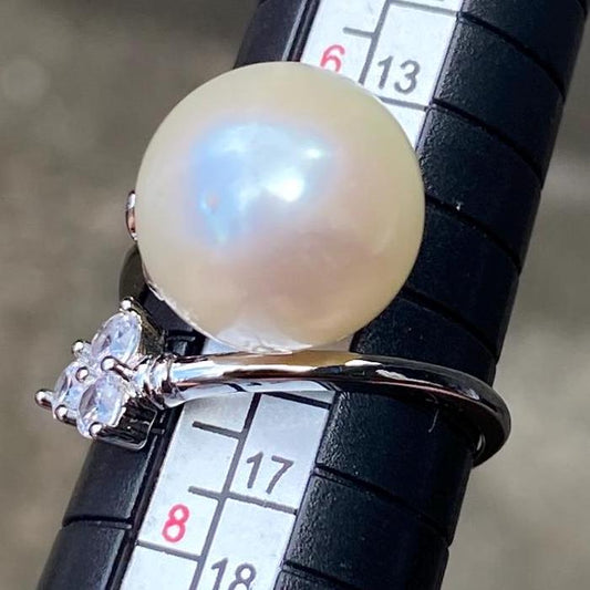 South sea Pearl Seawater Saltwater Pearl Ring Size 16(CW-5)