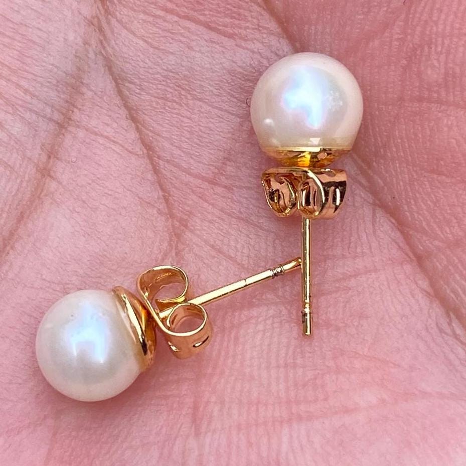 Real south sea pearl saltwater pearl seawater pearl Earrings ( 1 ) BoZorX