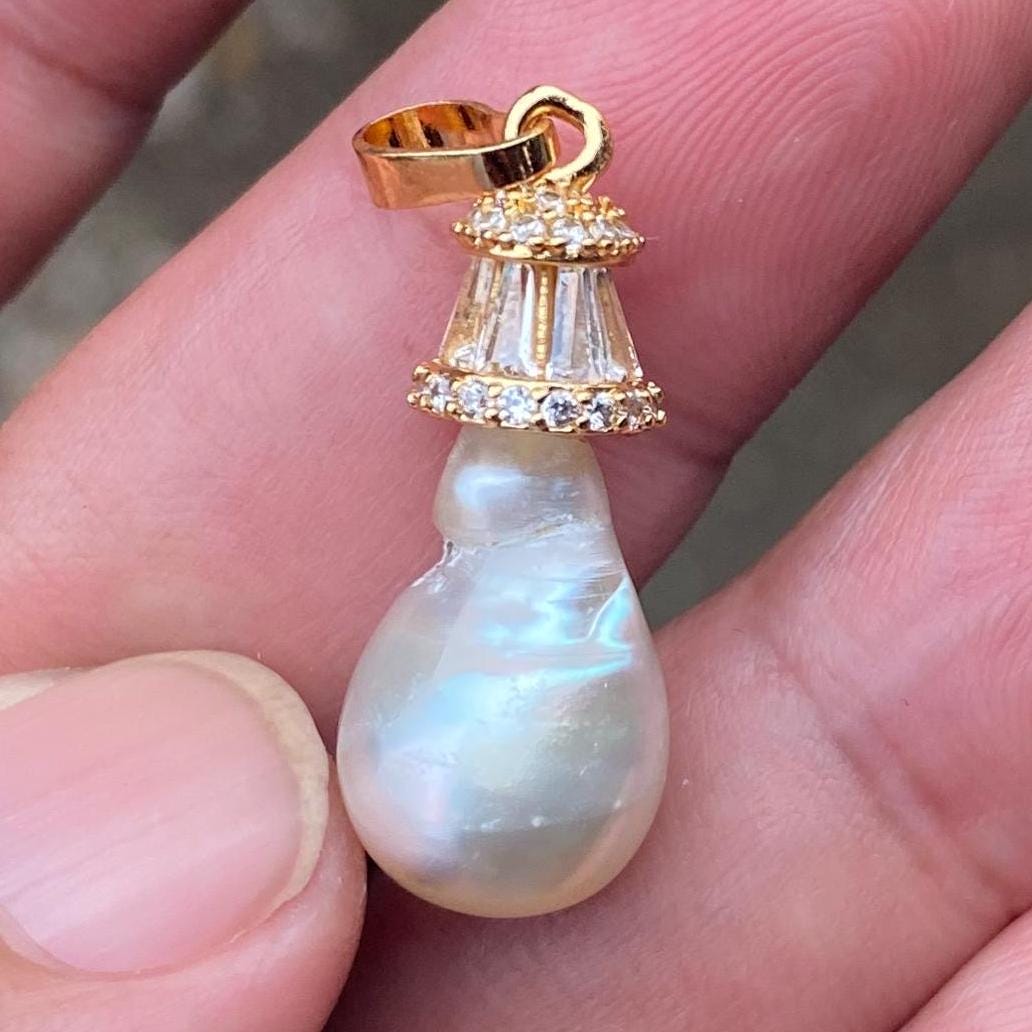 Real south sea pearl saltwater pearl seawater pearl Pendant ( NOV-7)