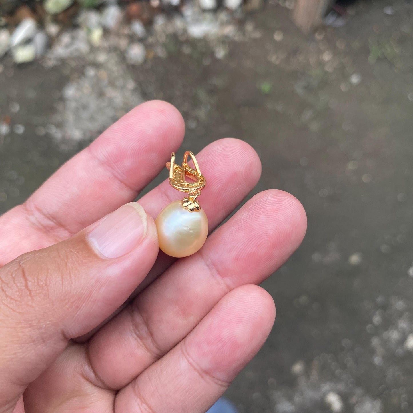 Real south sea pearl saltwater pearl seawater pearl Pendant ( NOV-5) BoZorX