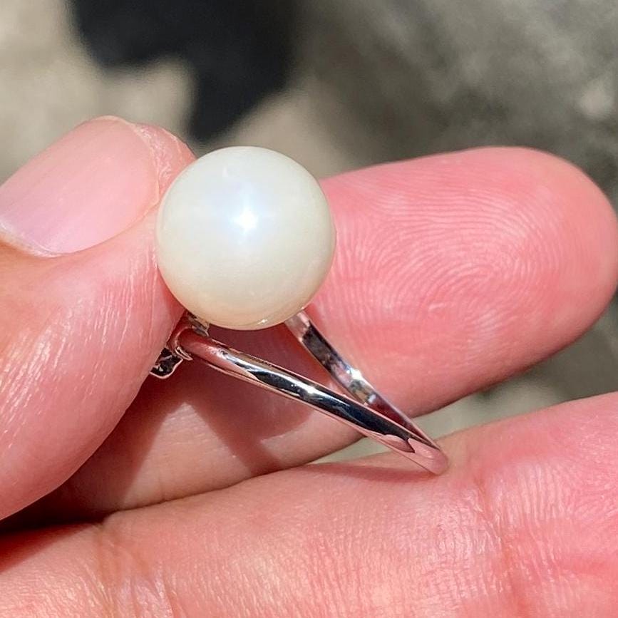 South sea Pearl Seawater Saltwater Pearl Ring Size 15 (CW-2) BoZorX