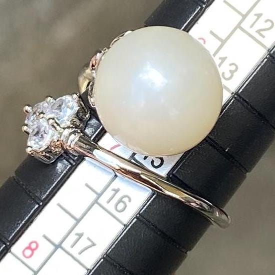 South sea Pearl Seawater Saltwater Pearl Ring Size 15 (CW-2) BoZorX